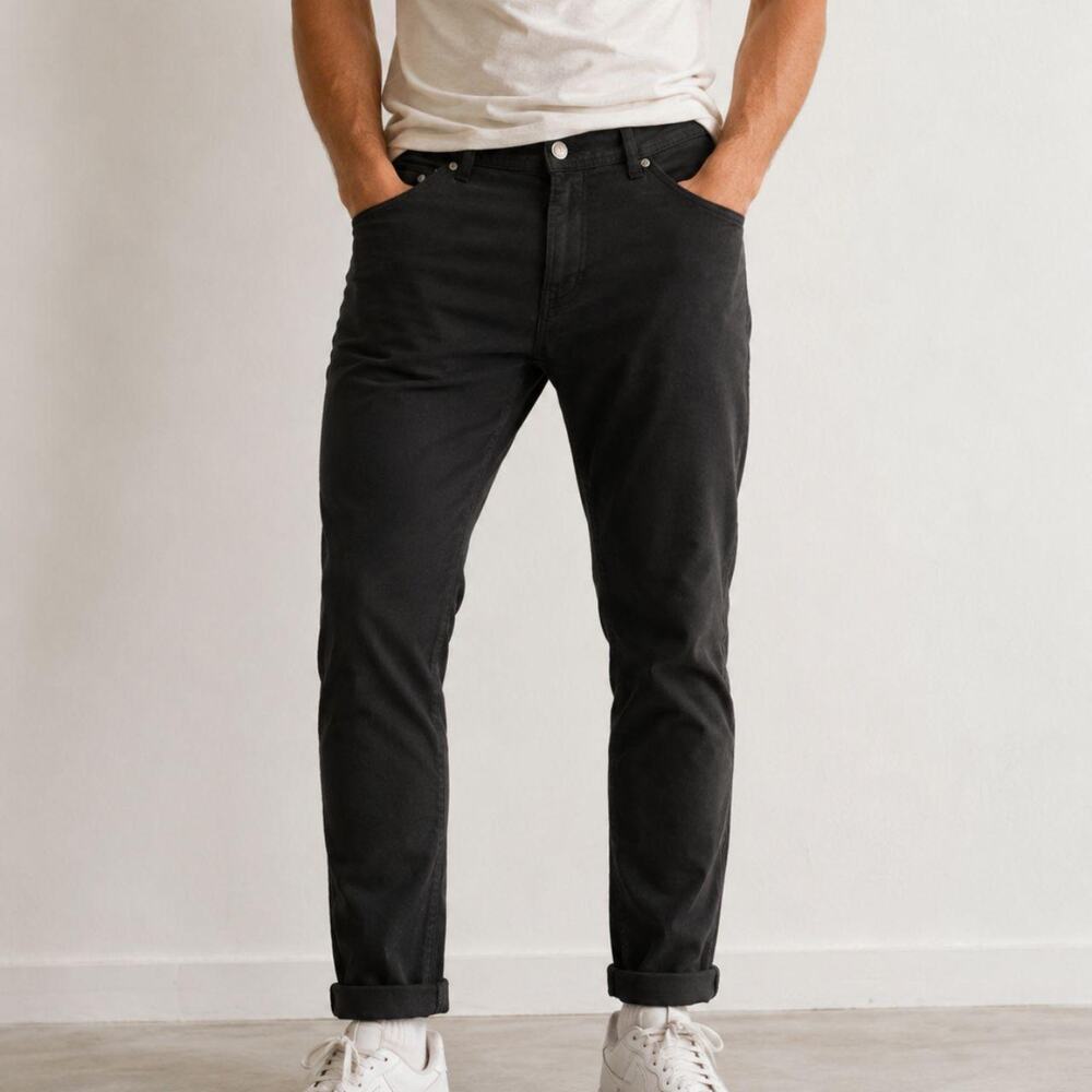 Outfitters black slim fit tapered jeans